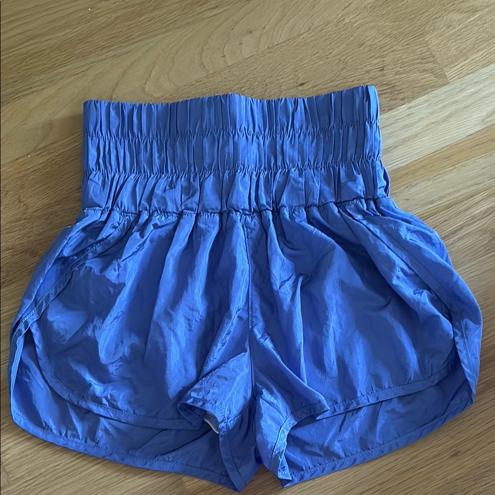 Free people high waisted running shorts